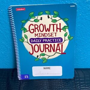 3 📚 for $12: Lakeshore Growth Mindset Journal
